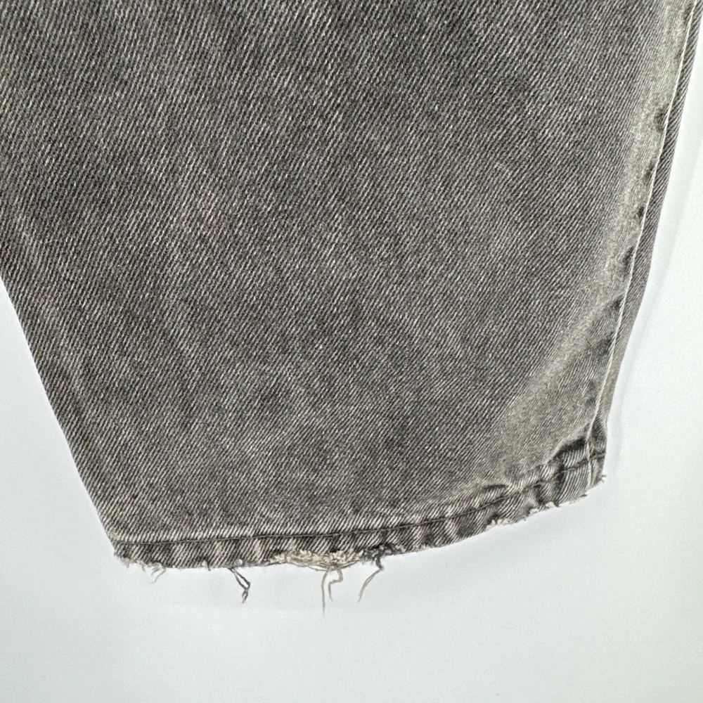 Levis‎ 550 Red Tab Relaxed Fit 32x30 Black Great Fade Made In USA Y2K